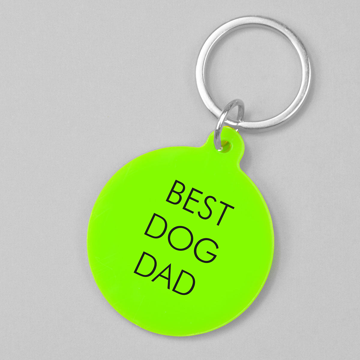 Best Dog Dad Father’s Day Keytag