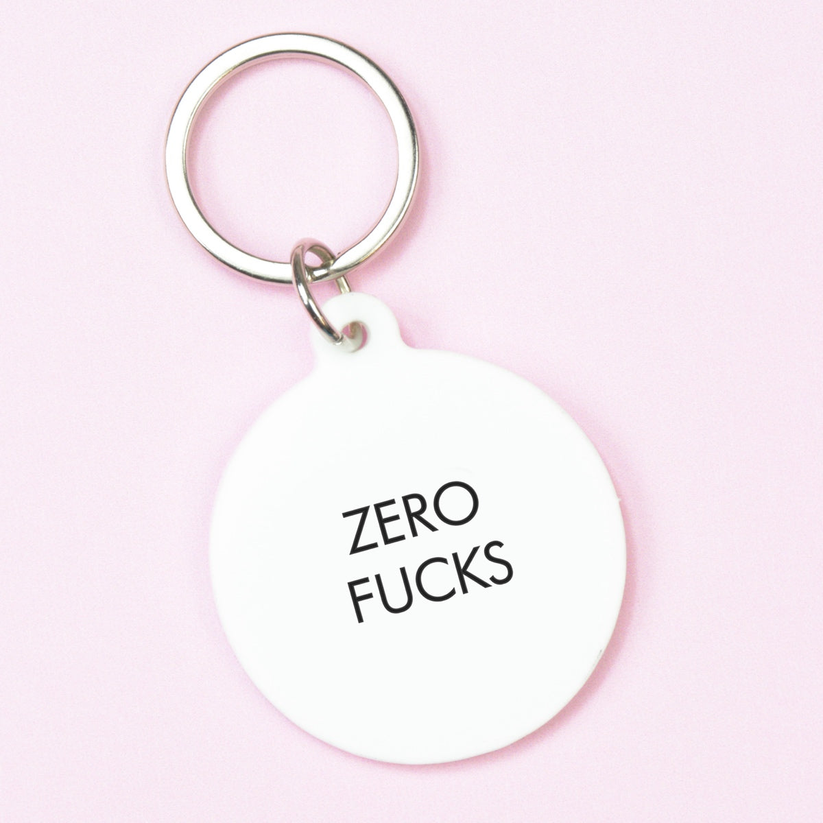 Zero Fucks Keytag